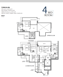 the-lake-garden-residences-yuan-ching-road-floor-plans-penthouse-4-bedroom-type-D1-PH-2034sqft